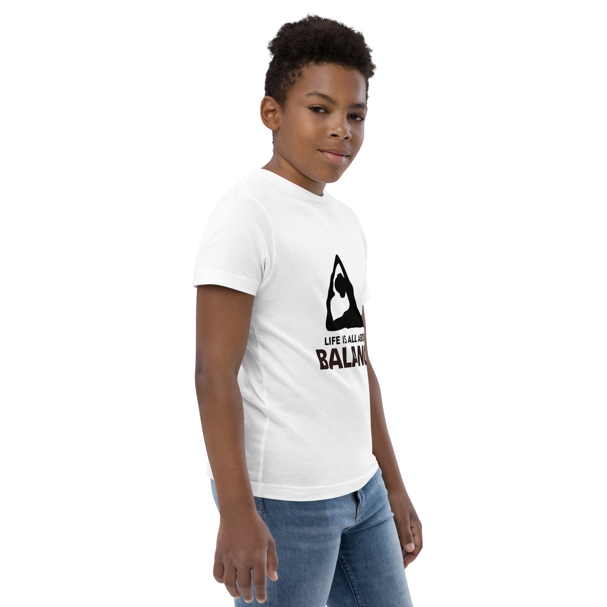 LIFE IS ALL ABOUT BALANCE - Youth jersey t-shirt