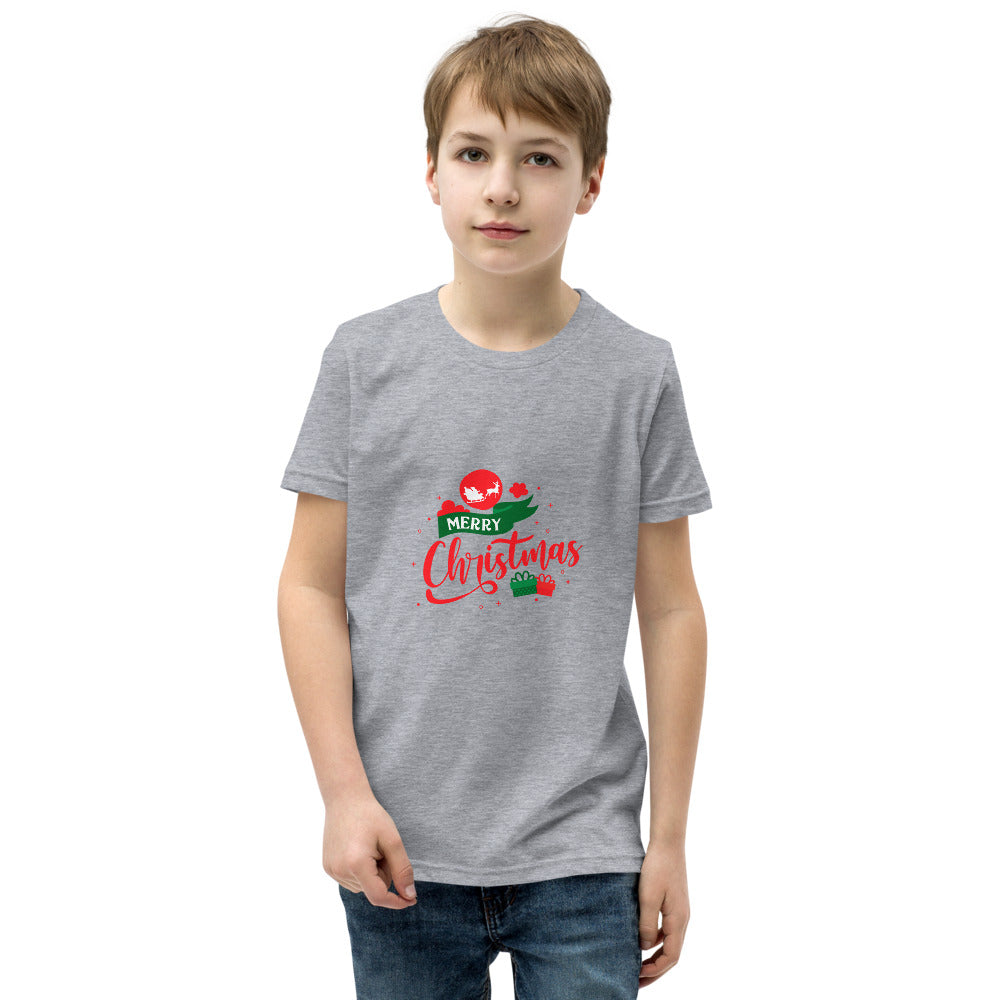 Merry Christmas- Youth Short Sleeve T-Shirt