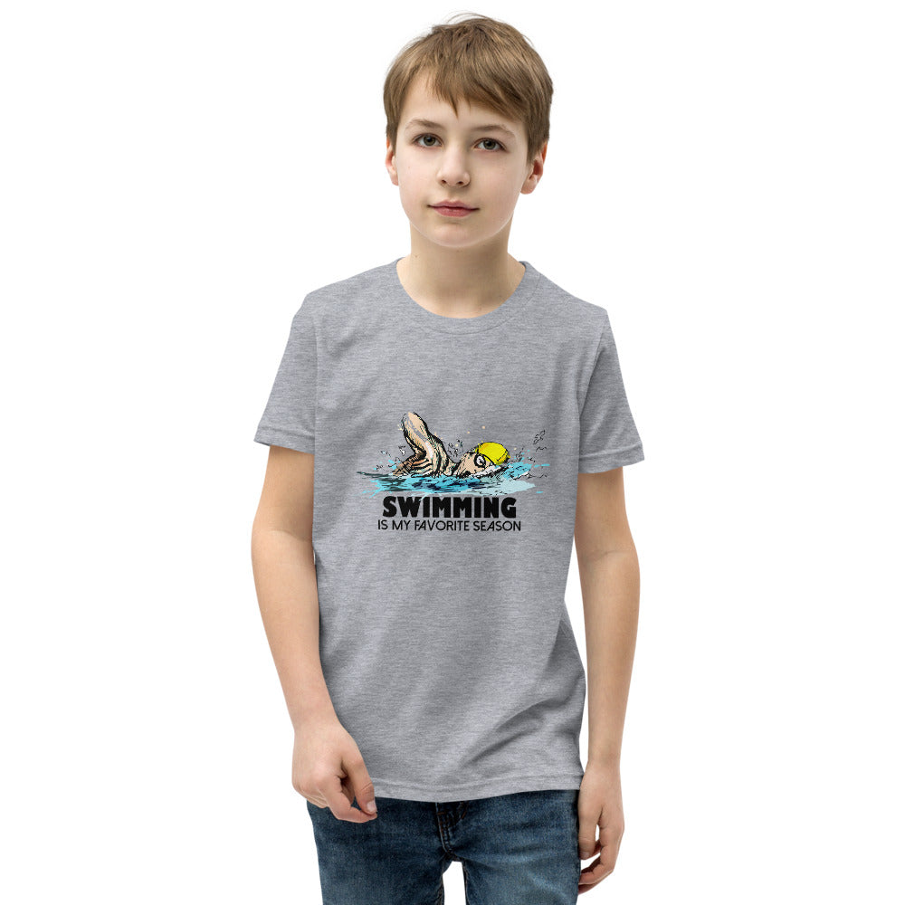 Swimming- Youth Short Sleeve T-Shirt