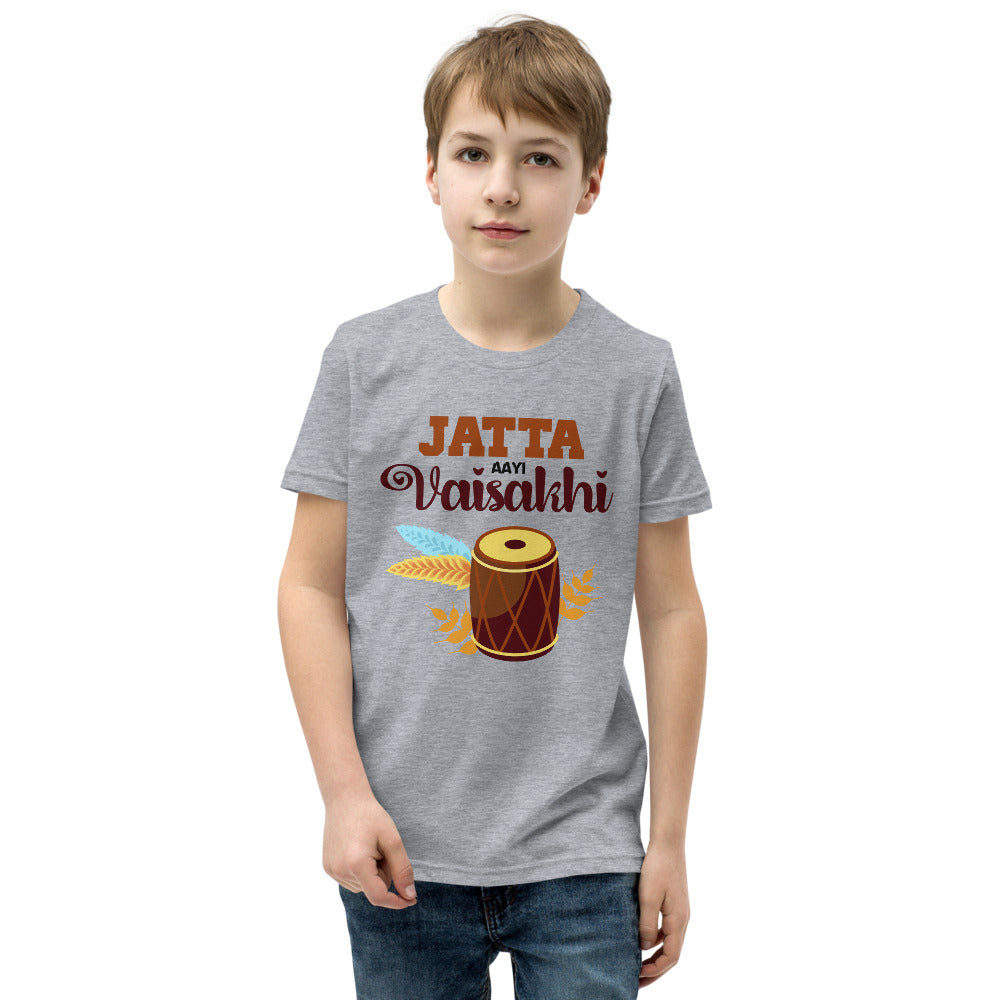 JATTA AAYI VAISAKHI - Youth Short Sleeve T-Shirt