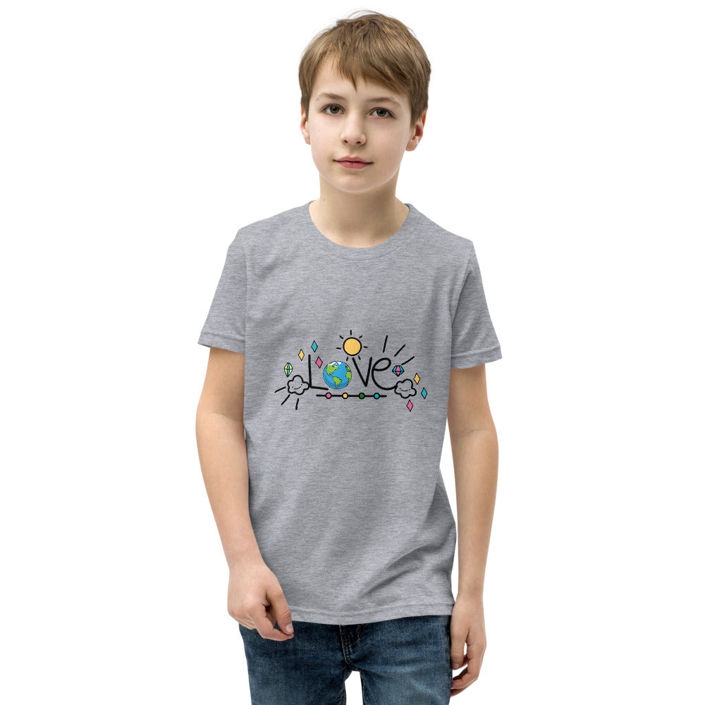 LOVE EARTH - Youth Short Sleeve T-Shirt