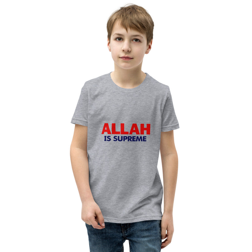 ALLAH IS SUPREME - Youth Short Sleeve T-Shirt