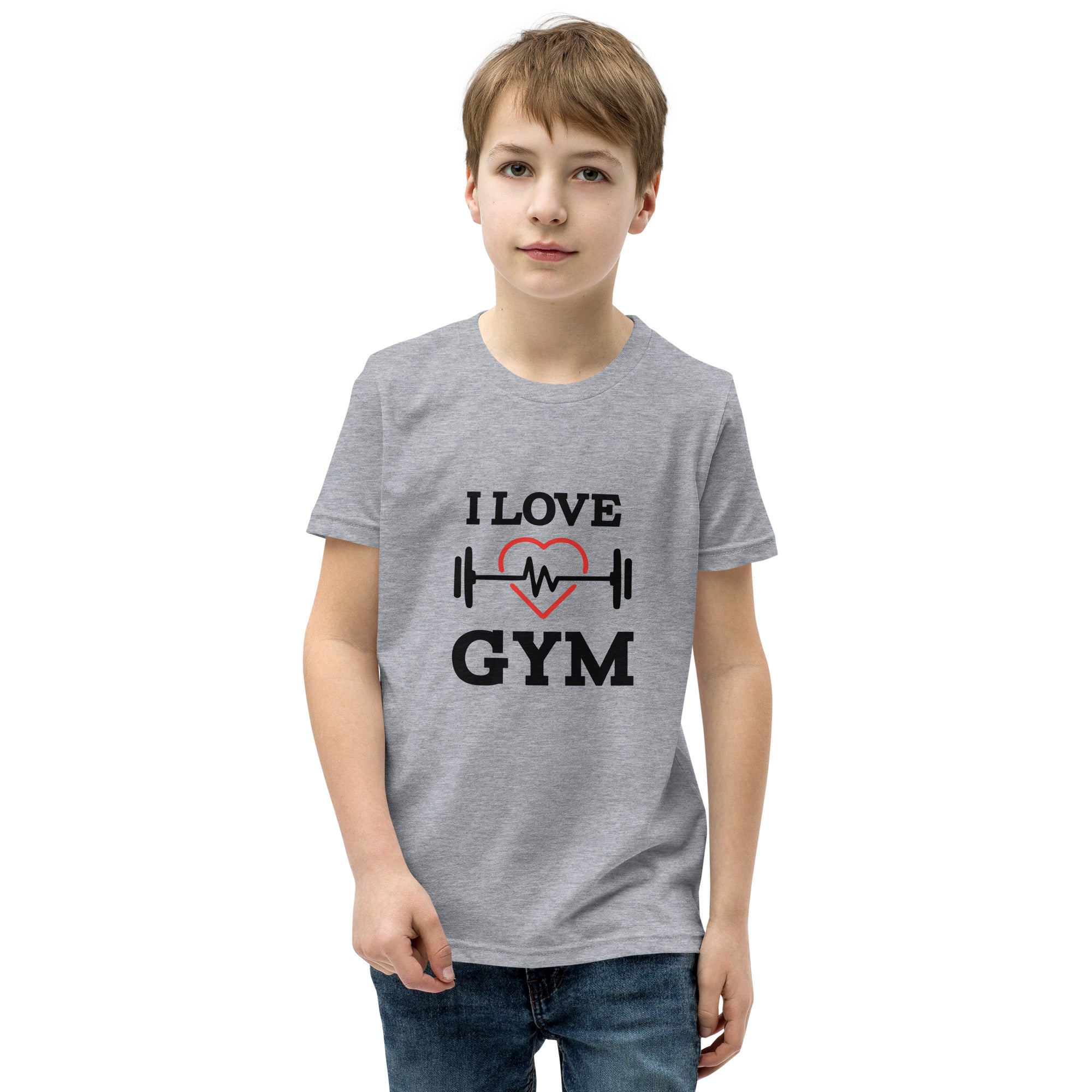 I LOVE GYM - Youth Short Sleeve T-Shirt