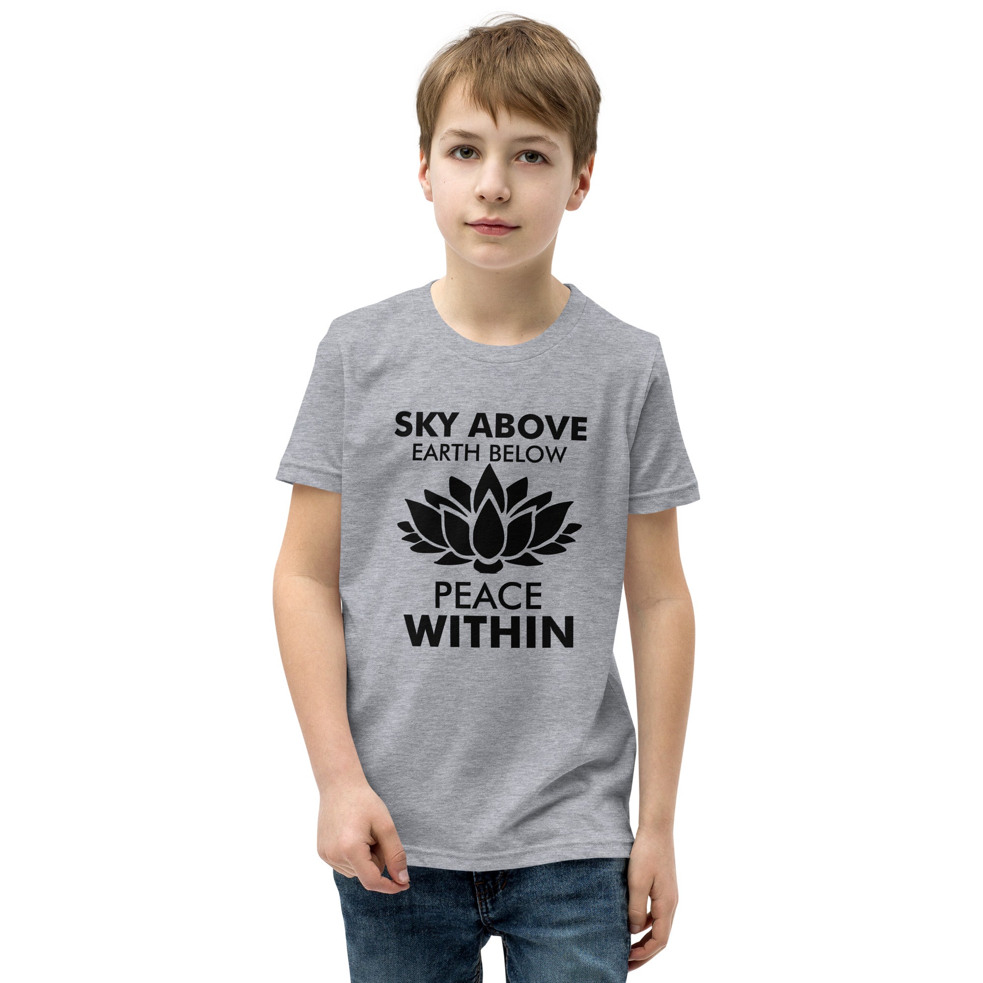 SKY ABOVE EARTH BELOW - Youth Short Sleeve T-Shirt