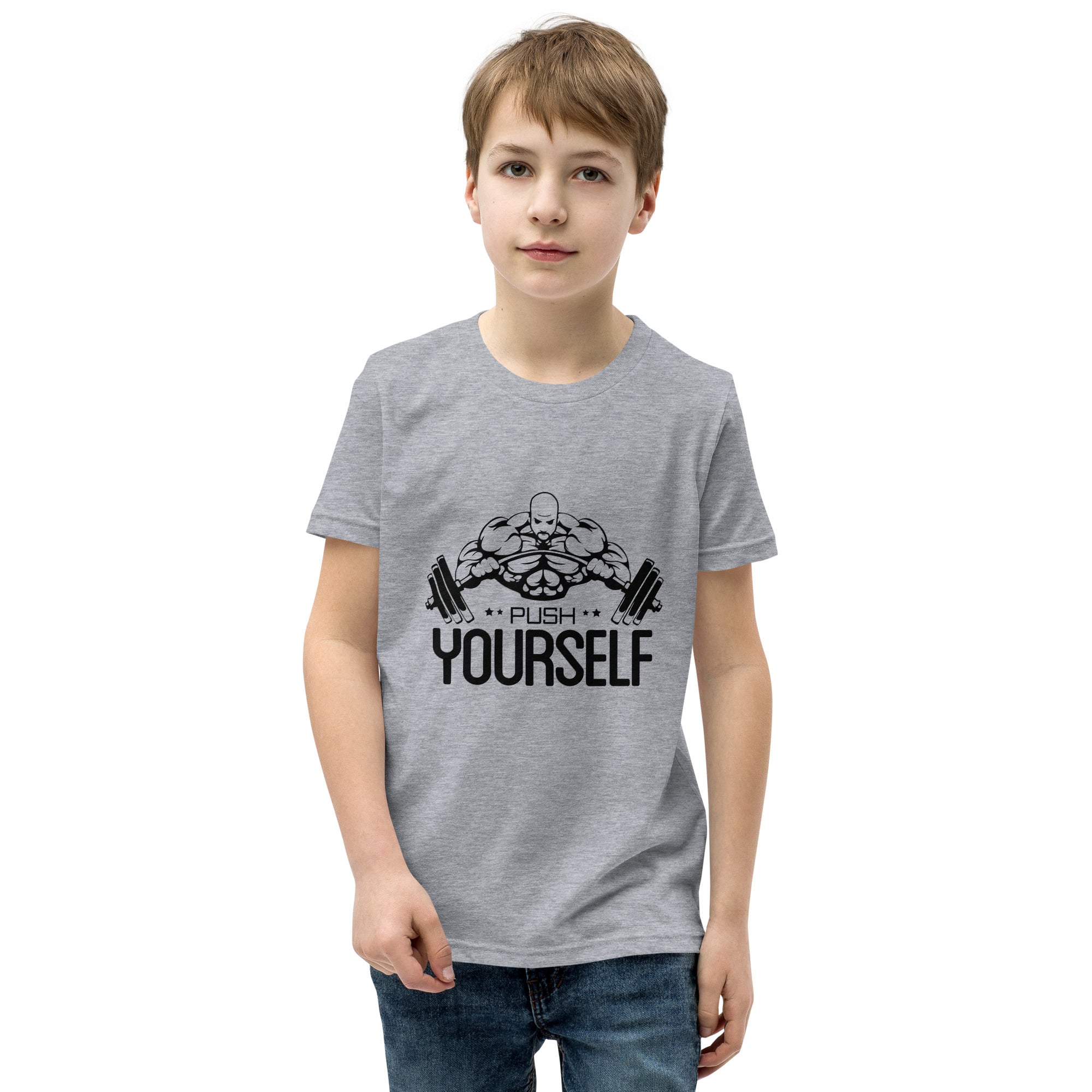 PUSH YOURSELF - Youth Short Sleeve T-Shirt