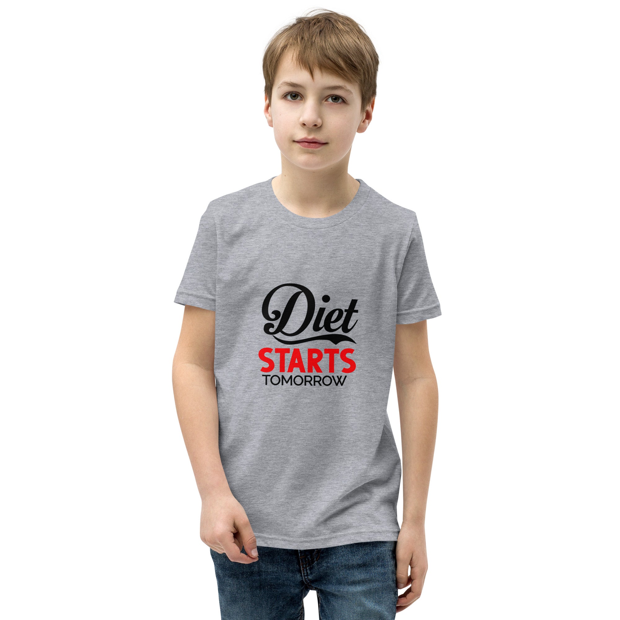 DIET STARTS TOMORROW - Youth Short Sleeve T-Shirt