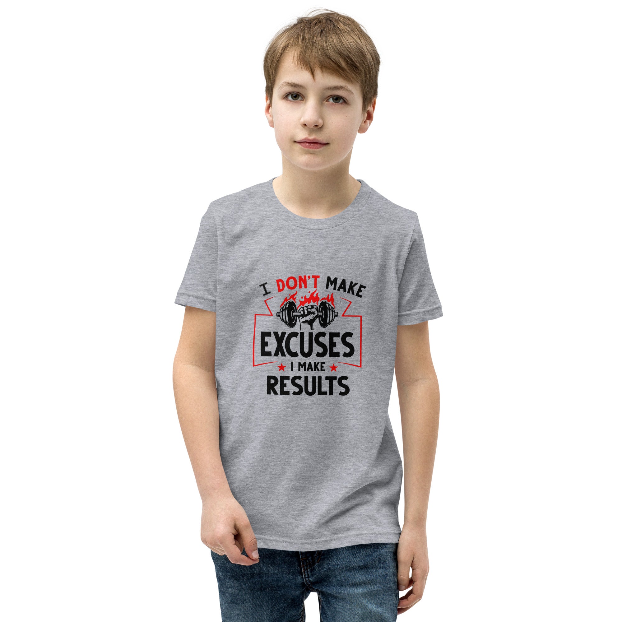 I DON'T MAKE EXCUSES - Youth Short Sleeve T-Shirt