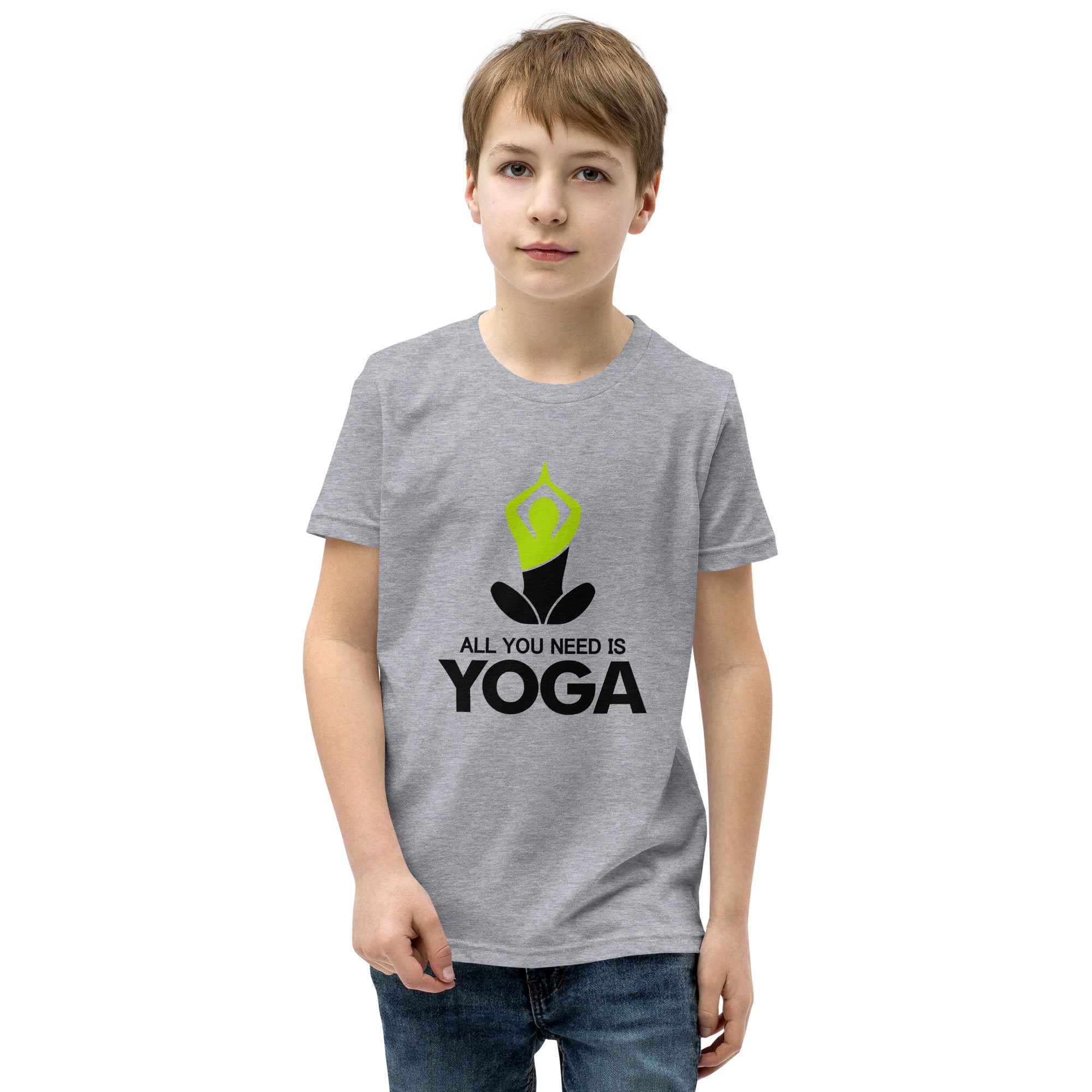 All You Need Is YOGA-Youth Short Sleeve T-Shirt