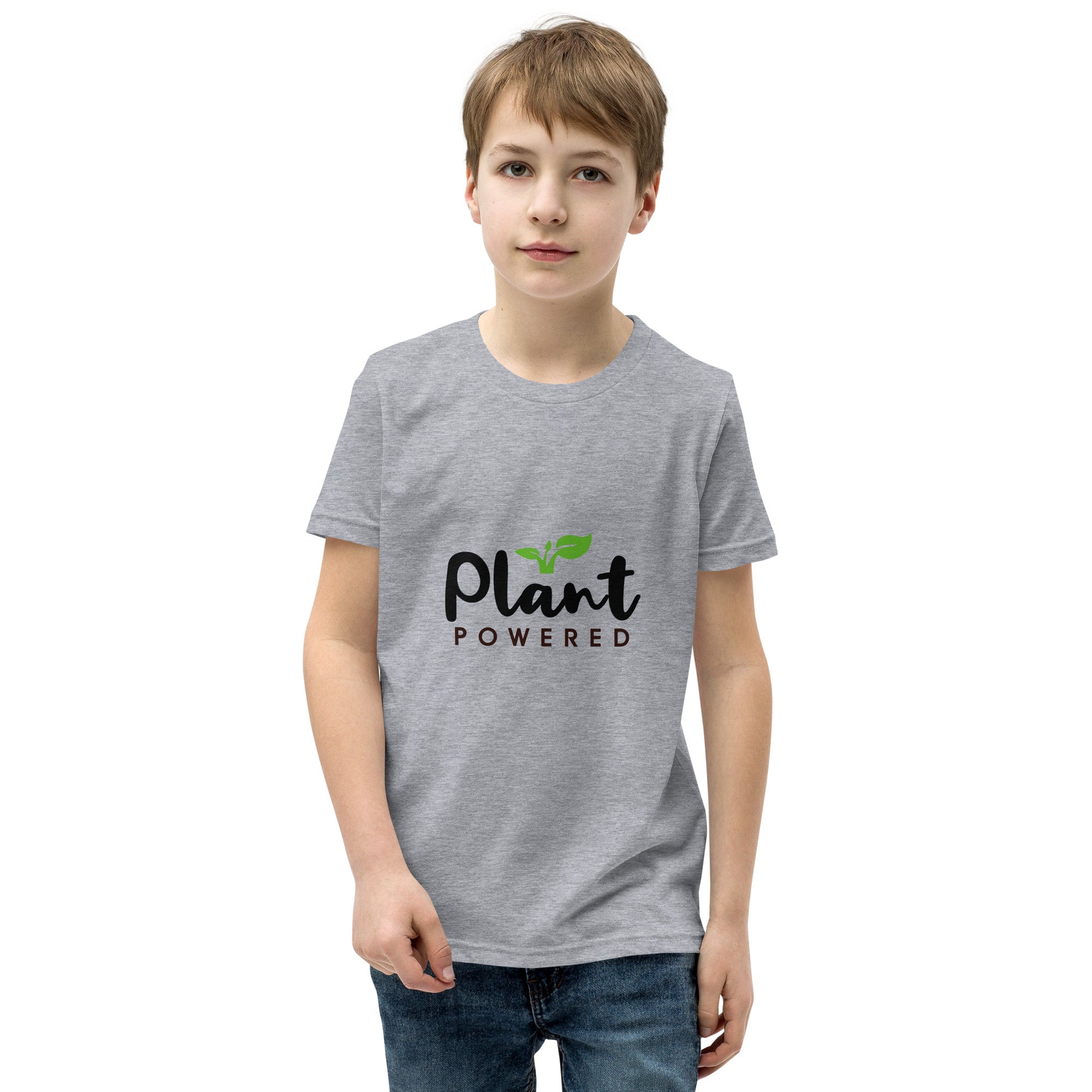 PLANT POWERED - Youth Short Sleeve T-Shirt