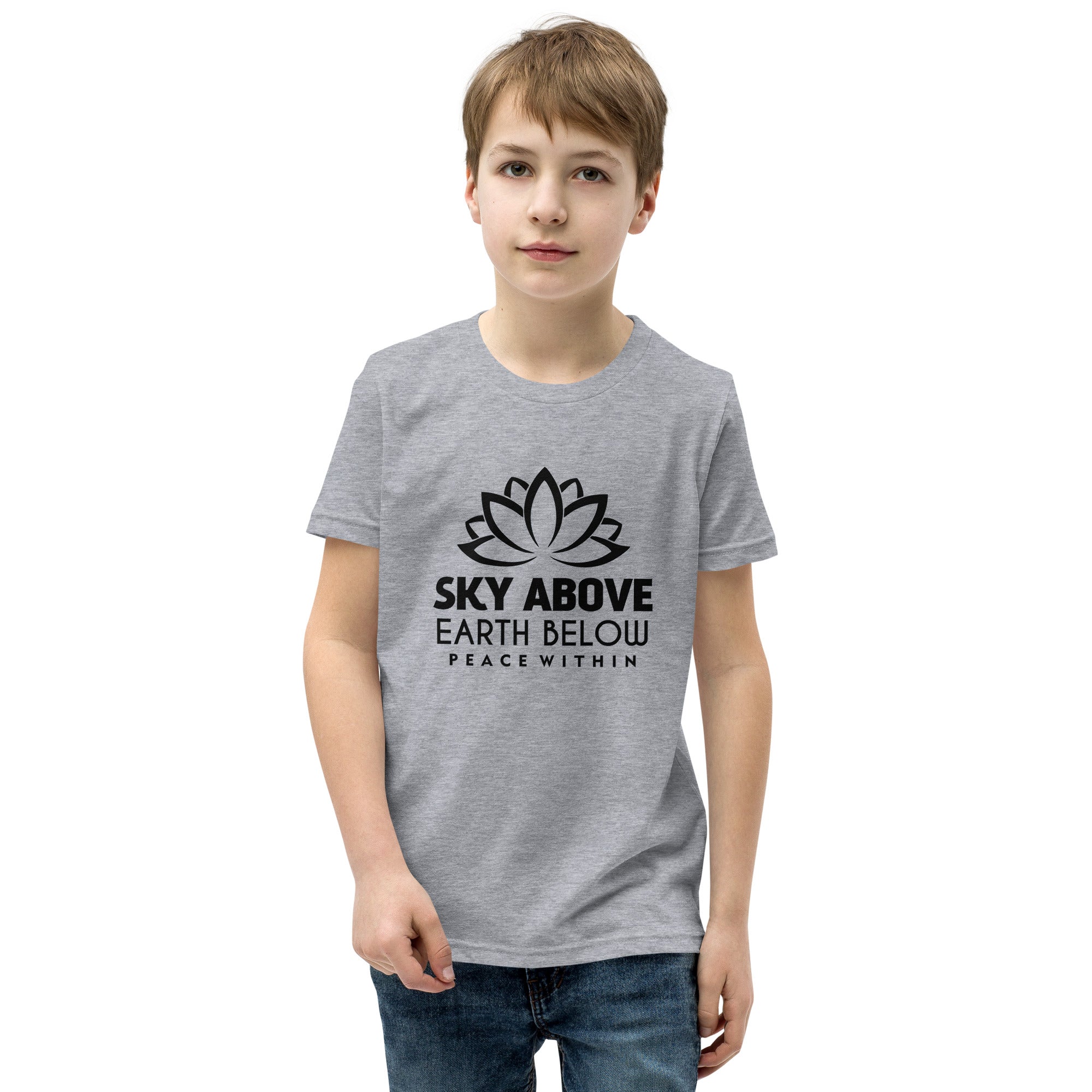 SKY ABOVE EARTH BELOW - Youth Short Sleeve T-Shirt