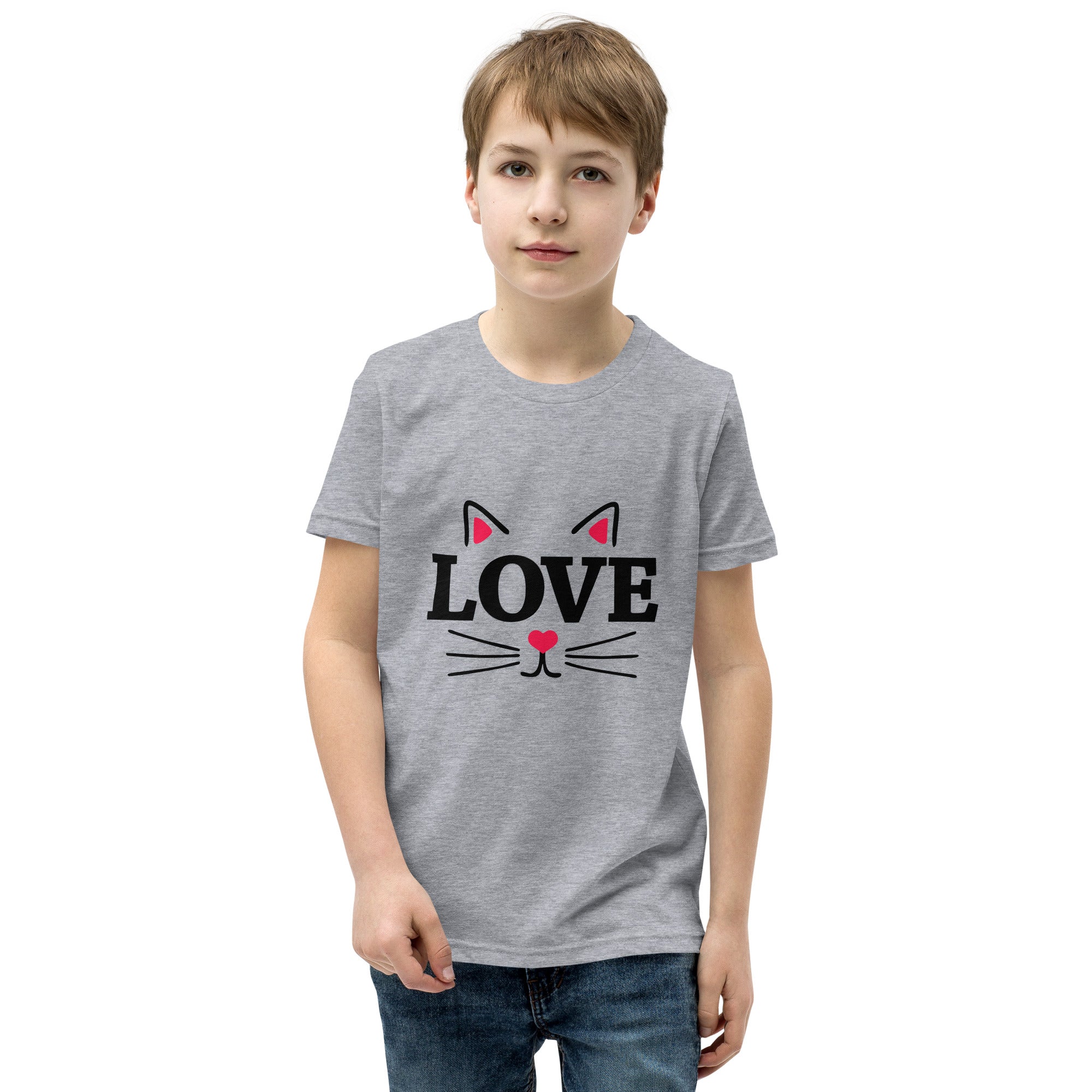 LOVE CATS - Youth Short Sleeve T-Shirt