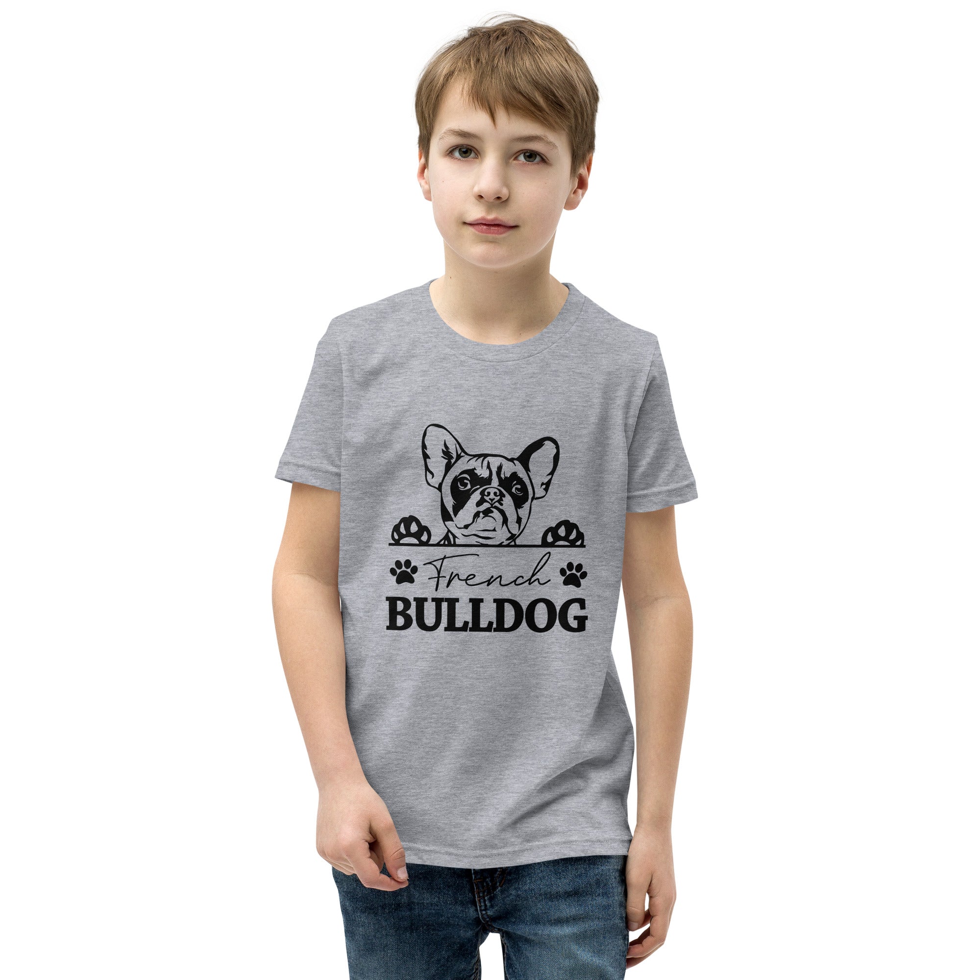 FRENCH BULLDOG - Youth Short Sleeve T-Shirt