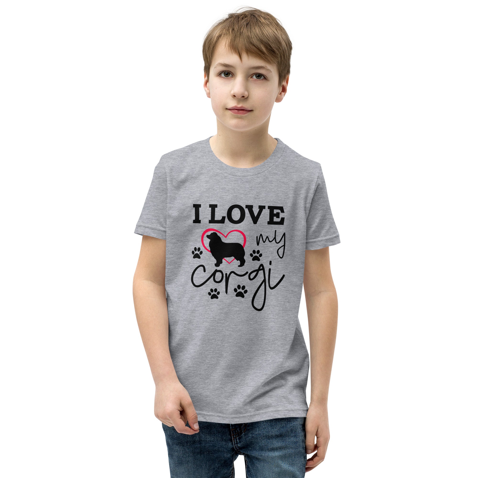 I LOVE MY CORGI - Youth Short Sleeve T-Shirt