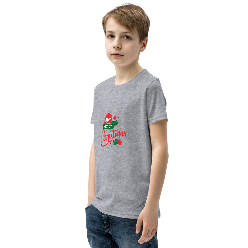 Merry Christmas- Youth Short Sleeve T-Shirt