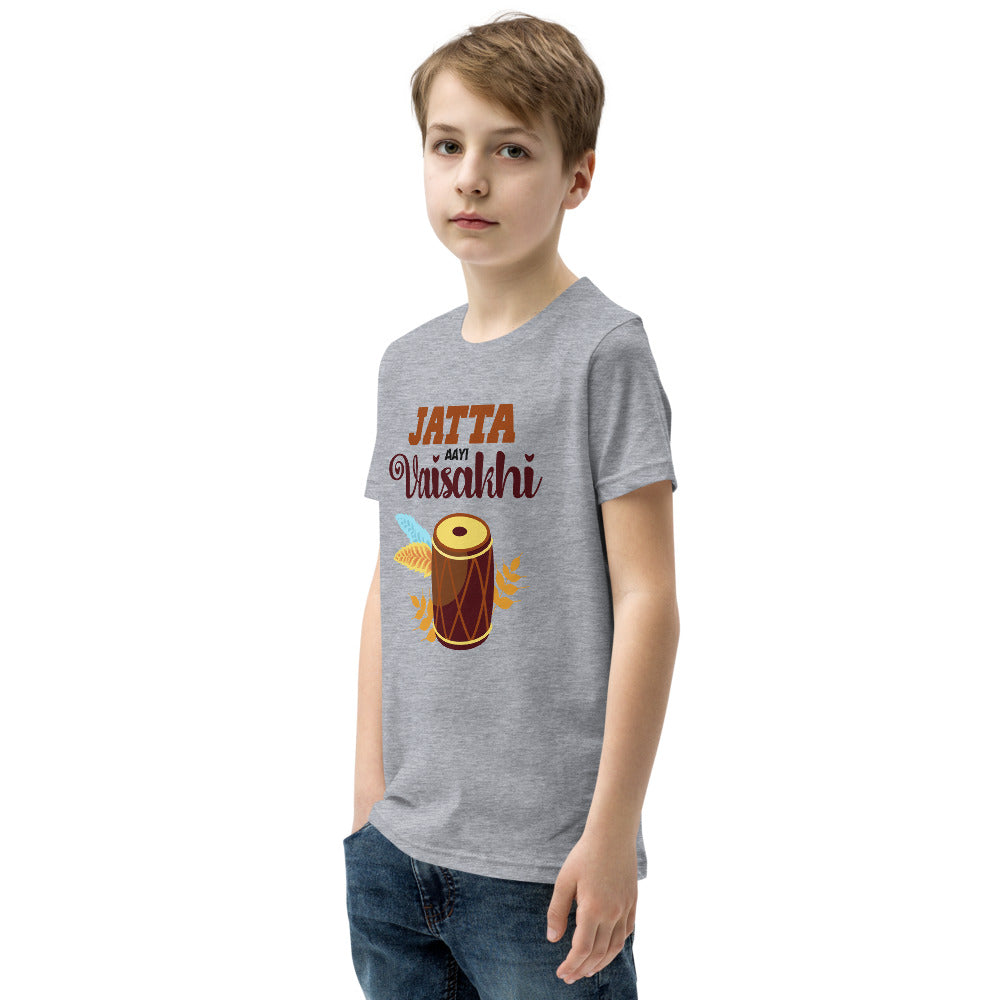 JATTA AAYI VAISAKHI - Youth Short Sleeve T-Shirt