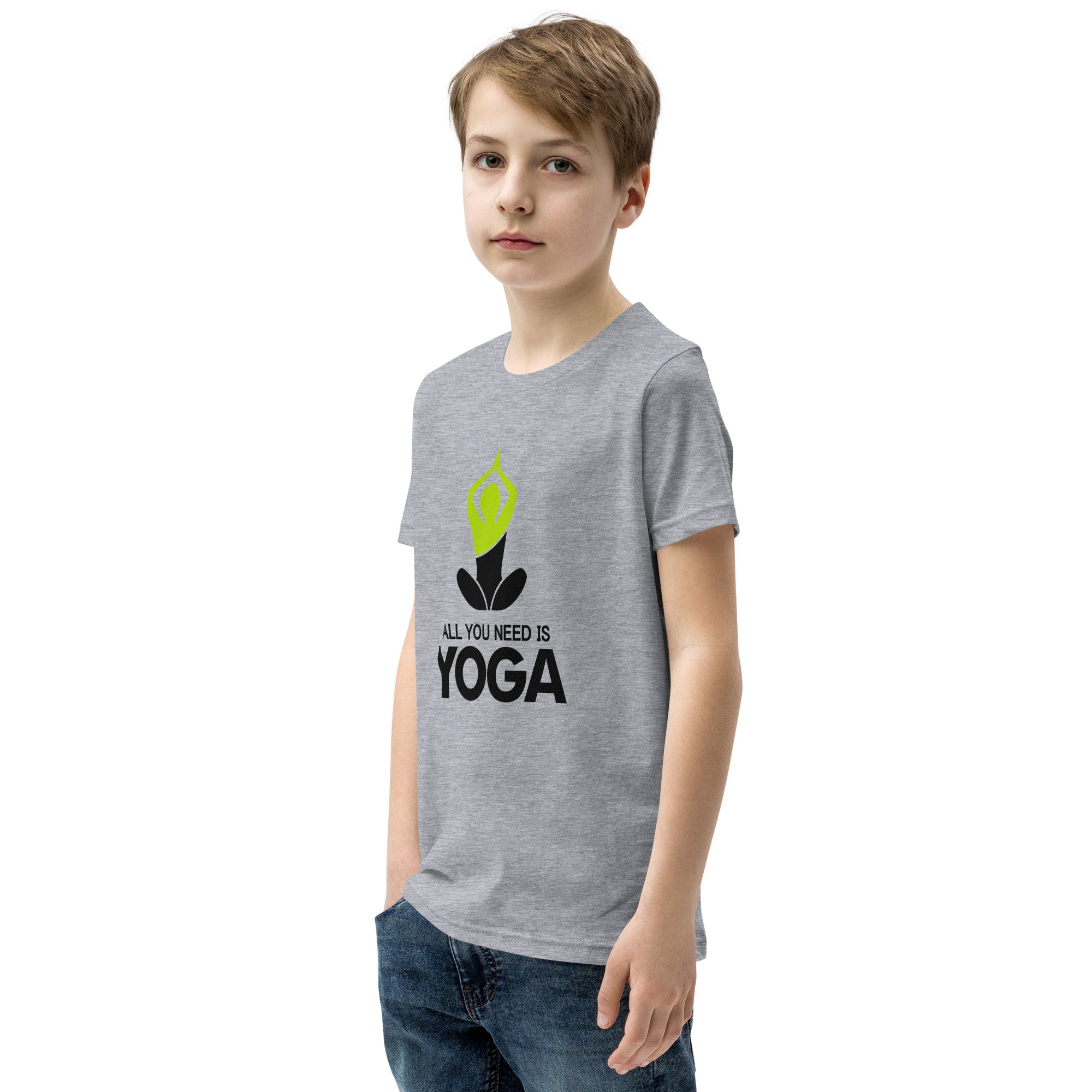 All You Need Is YOGA-Youth Short Sleeve T-Shirt