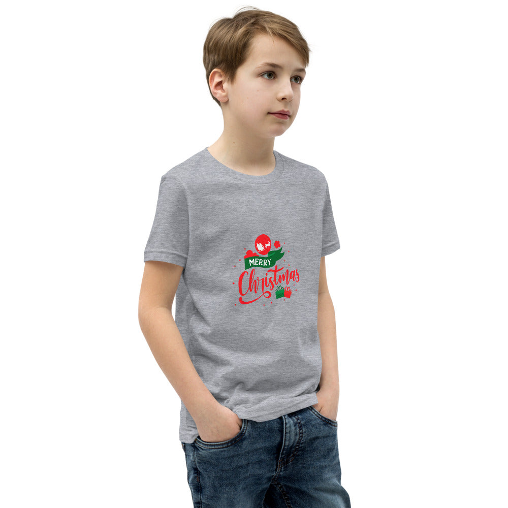 Merry Christmas- Youth Short Sleeve T-Shirt