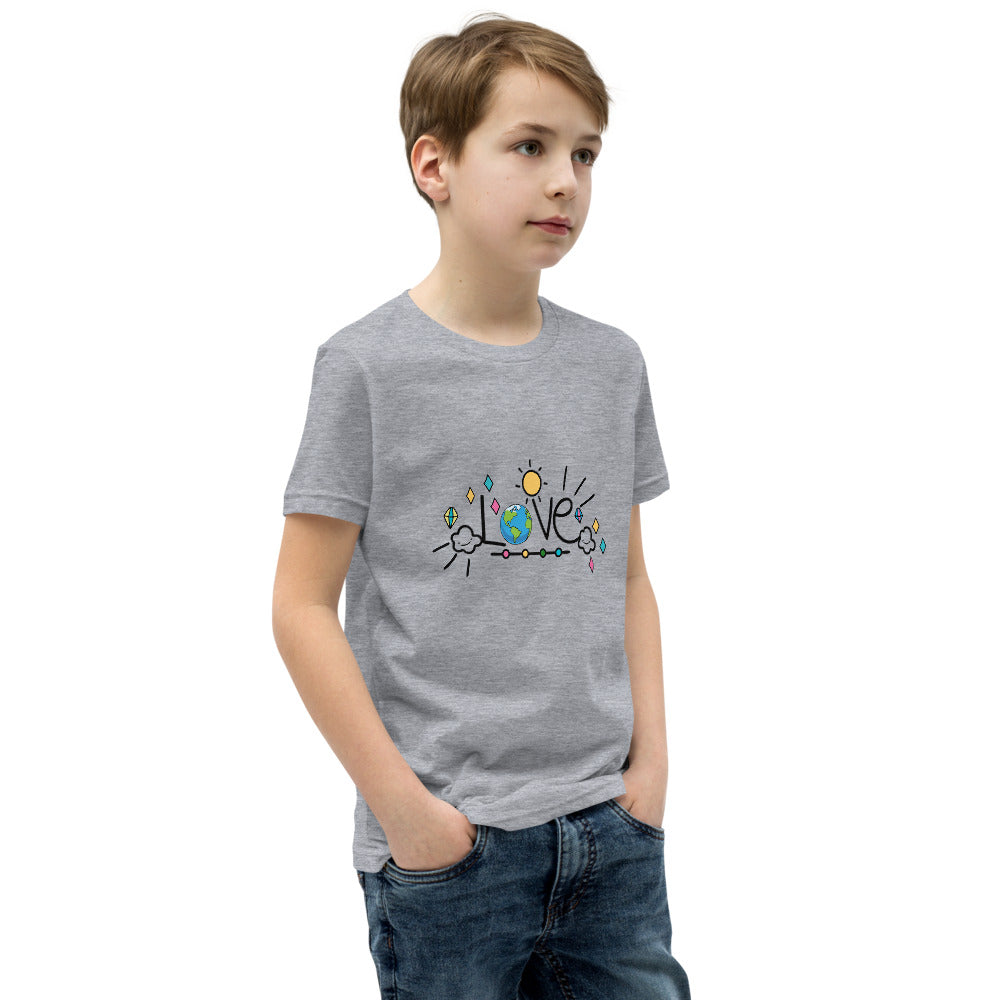 LOVE EARTH - Youth Short Sleeve T-Shirt