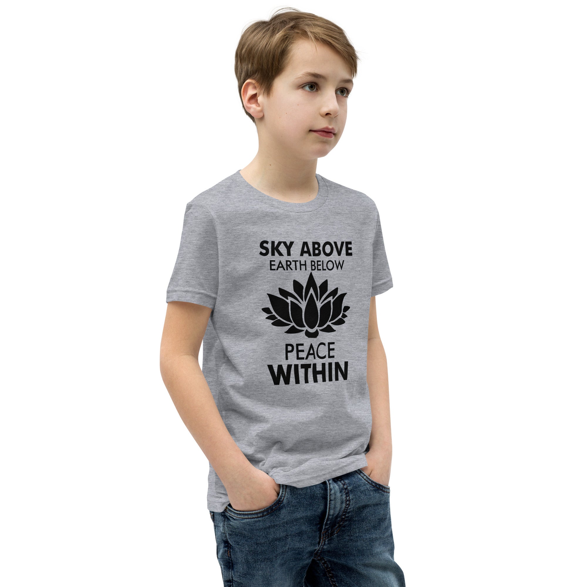 SKY ABOVE EARTH BELOW - Youth Short Sleeve T-Shirt