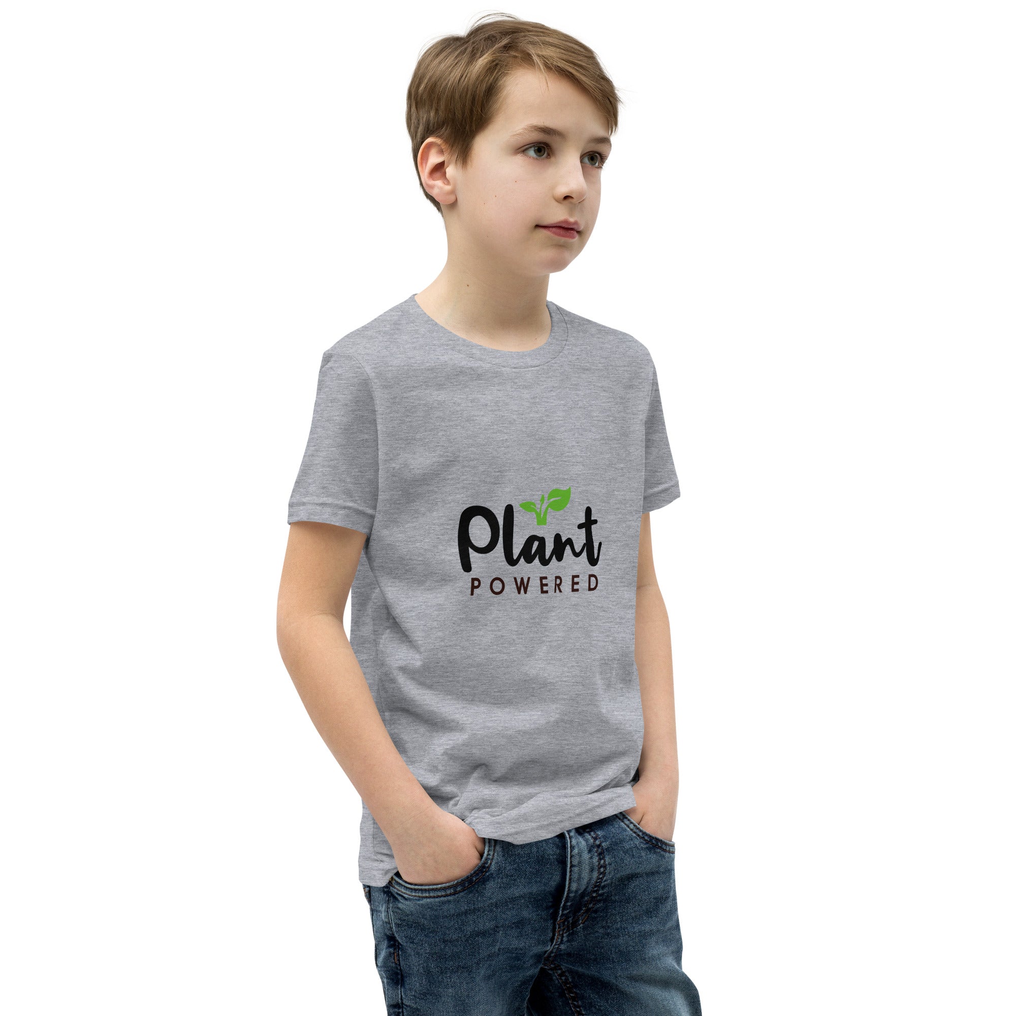 PLANT POWERED - Youth Short Sleeve T-Shirt