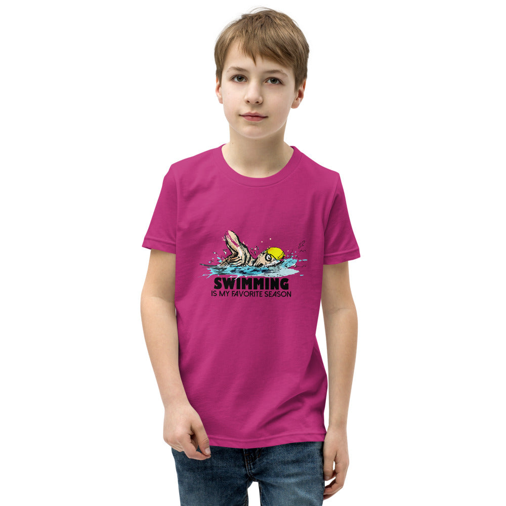 Swimming- Youth Short Sleeve T-Shirt