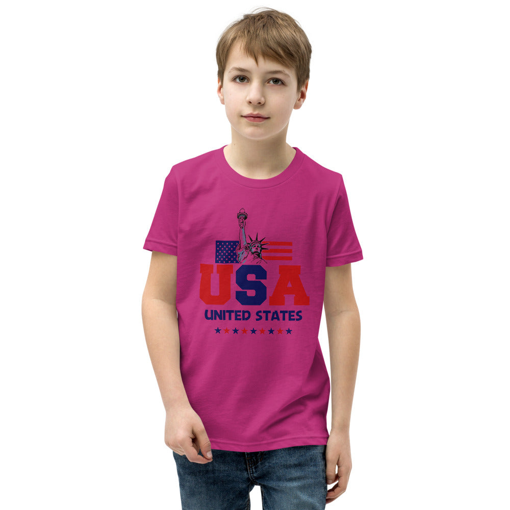 UNITED STATES OF AMERICA - Youth Short Sleeve T-Shirt