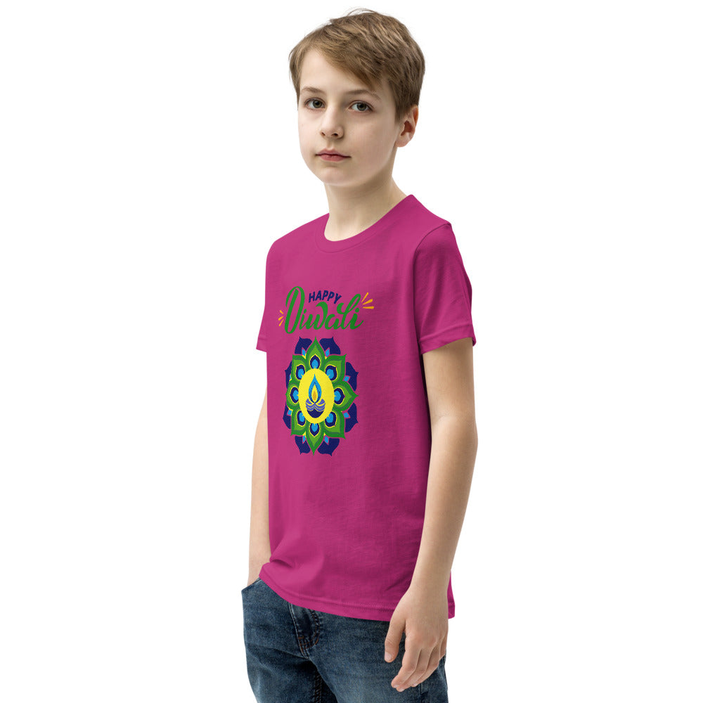 HAPPY DIWALI - Youth Short Sleeve T-Shirt