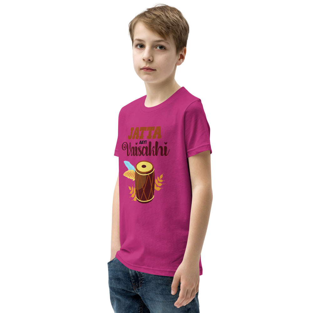 JATTA AAYI VAISAKHI - Youth Short Sleeve T-Shirt