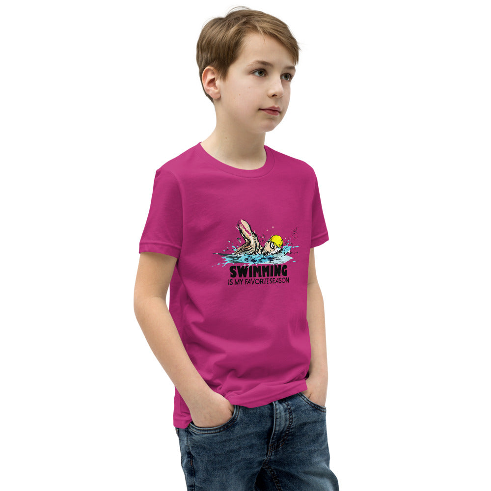 Swimming- Youth Short Sleeve T-Shirt