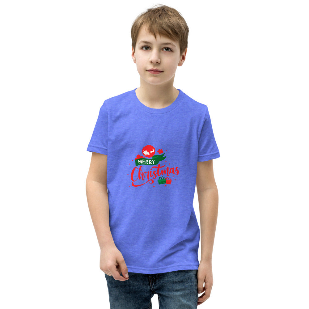 Merry Christmas- Youth Short Sleeve T-Shirt