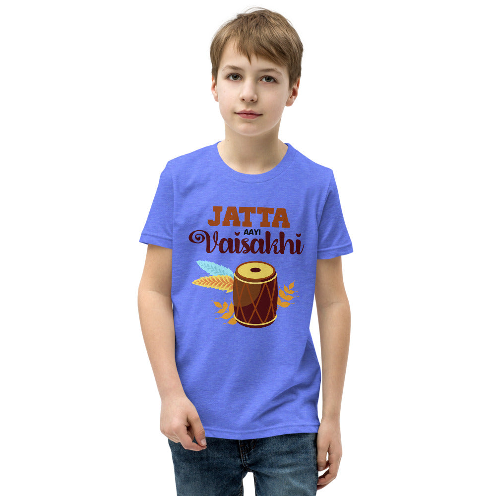 JATTA AAYI VAISAKHI - Youth Short Sleeve T-Shirt