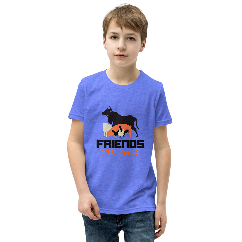 FRIENDS NOT FOOD - Youth Short Sleeve T-Shirt