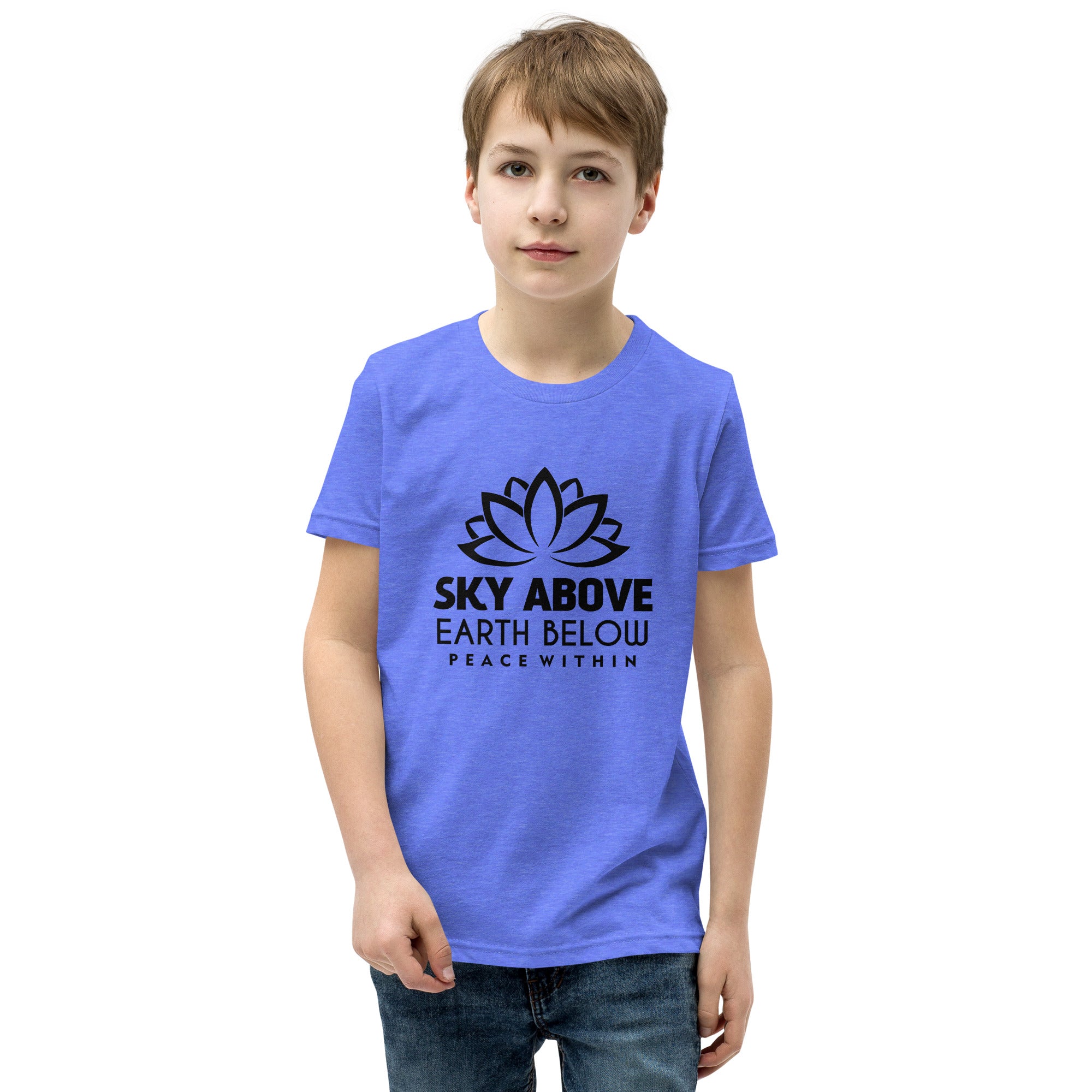 SKY ABOVE EARTH BELOW - Youth Short Sleeve T-Shirt