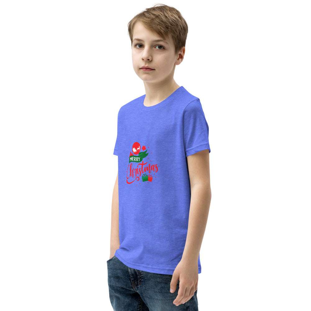 Merry Christmas- Youth Short Sleeve T-Shirt