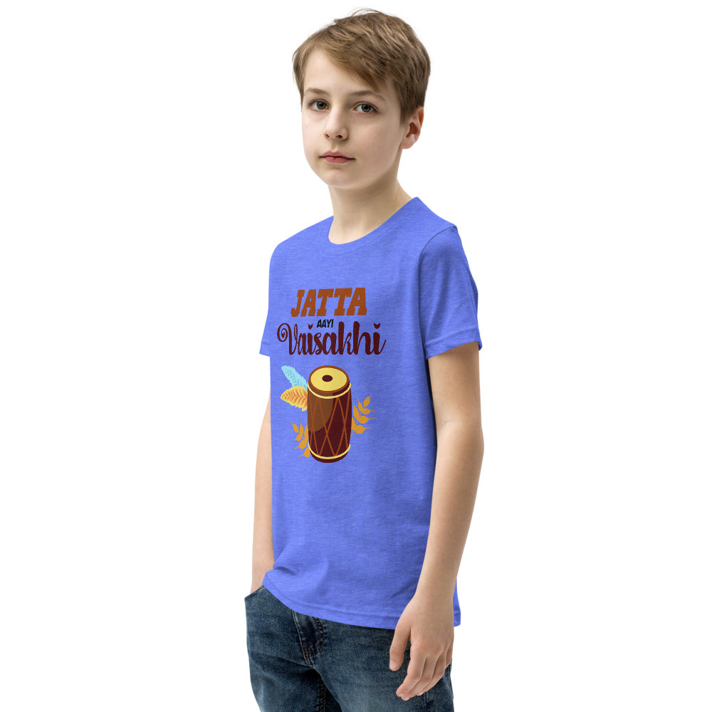 JATTA AAYI VAISAKHI - Youth Short Sleeve T-Shirt