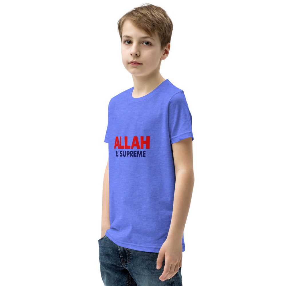 ALLAH IS SUPREME - Youth Short Sleeve T-Shirt