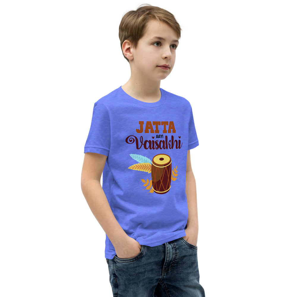 JATTA AAYI VAISAKHI - Youth Short Sleeve T-Shirt