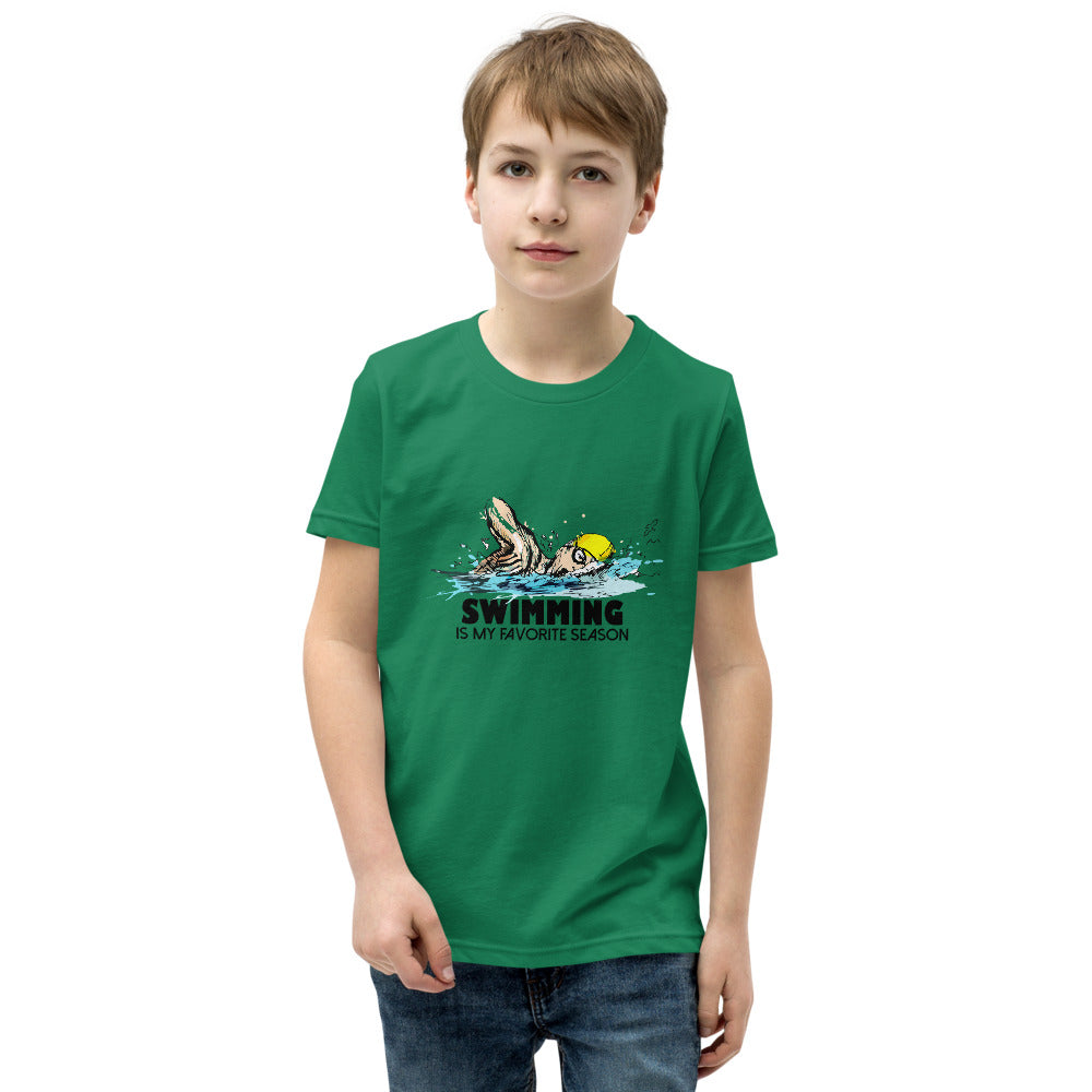 Swimming- Youth Short Sleeve T-Shirt