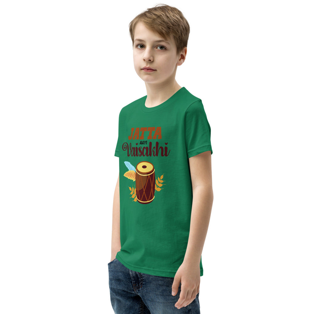 JATTA AAYI VAISAKHI - Youth Short Sleeve T-Shirt