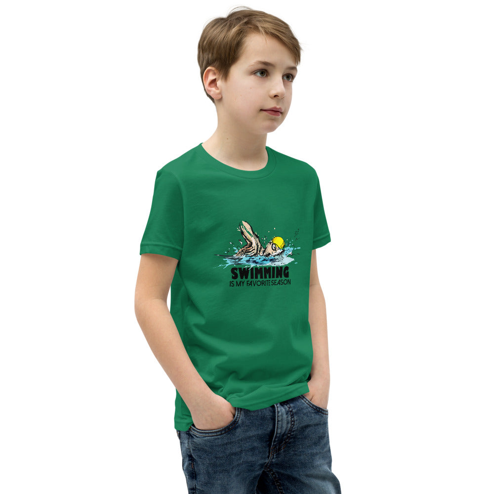 Swimming- Youth Short Sleeve T-Shirt