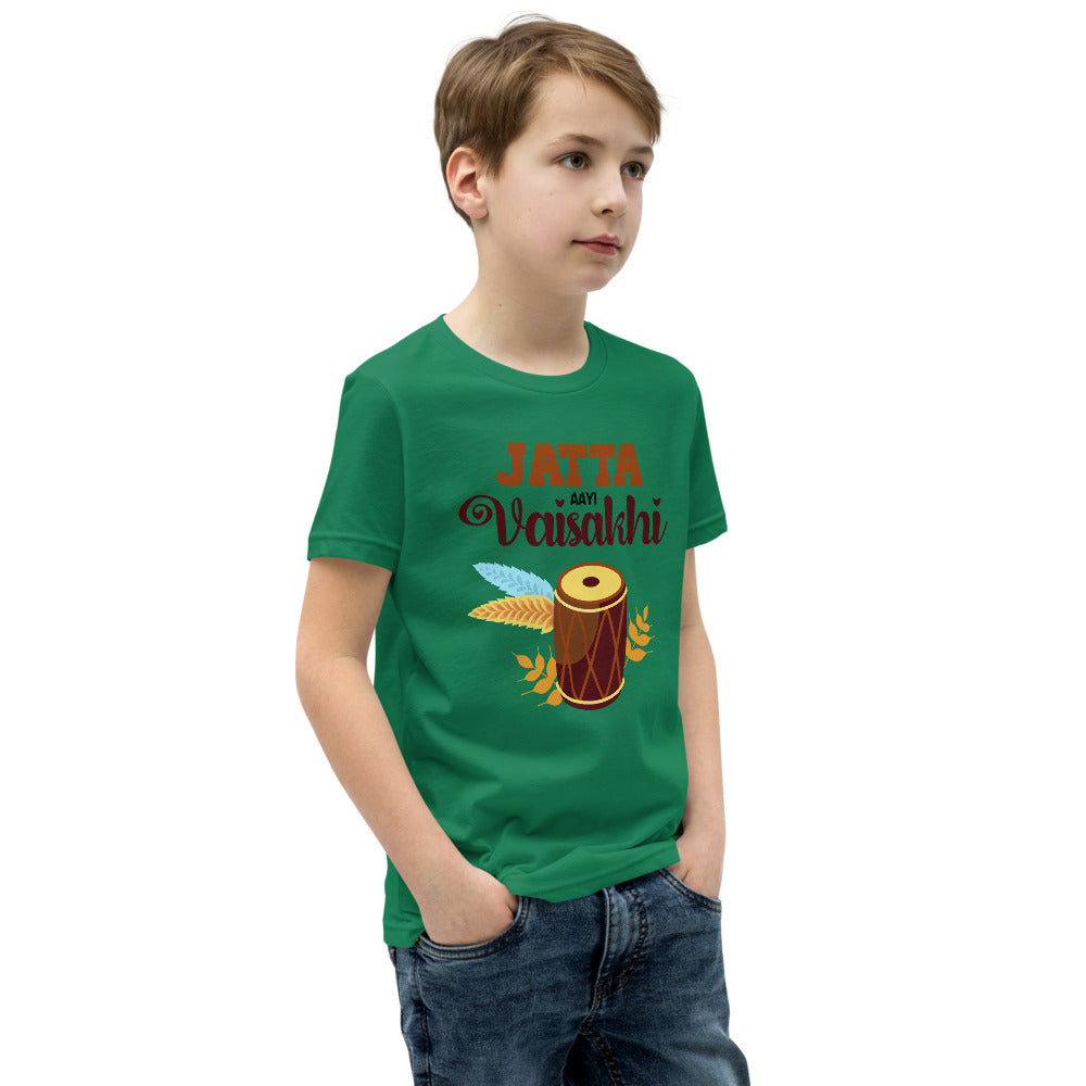 JATTA AAYI VAISAKHI - Youth Short Sleeve T-Shirt