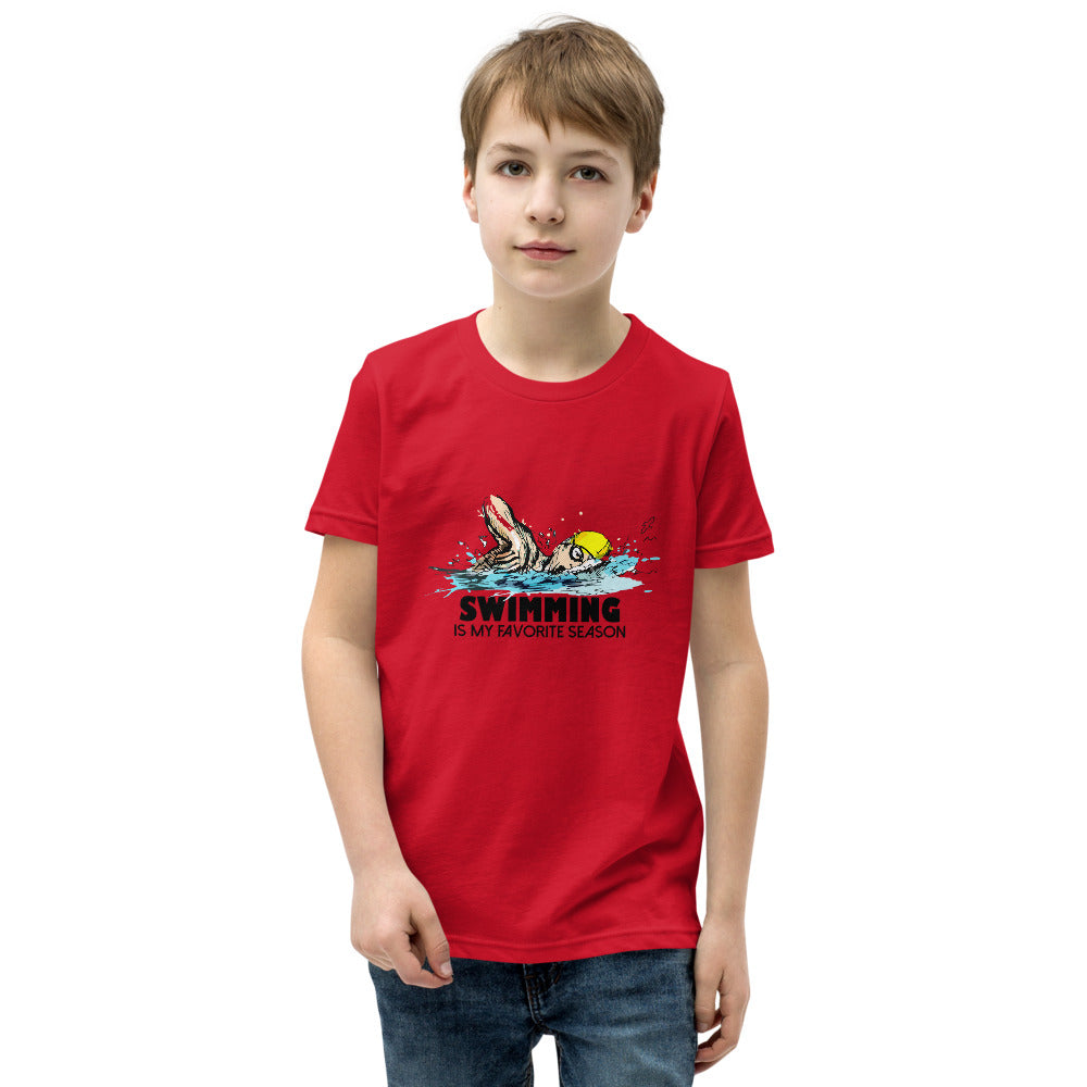 Swimming- Youth Short Sleeve T-Shirt