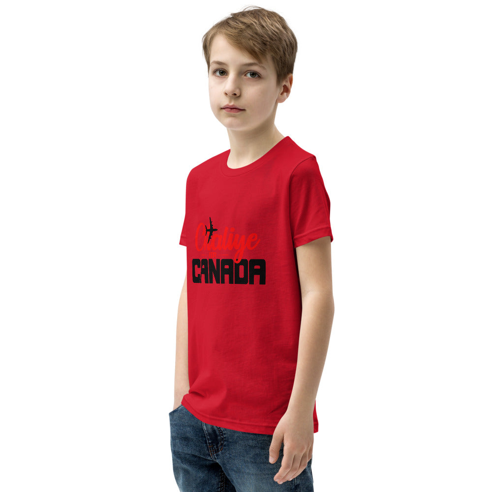 CHALIYE FER CANADA - Youth Short Sleeve T-Shirt