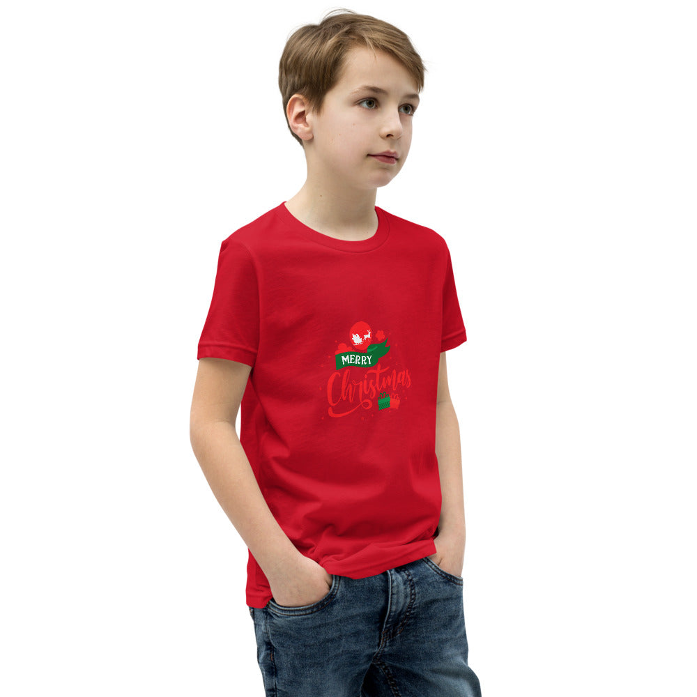 Merry Christmas- Youth Short Sleeve T-Shirt