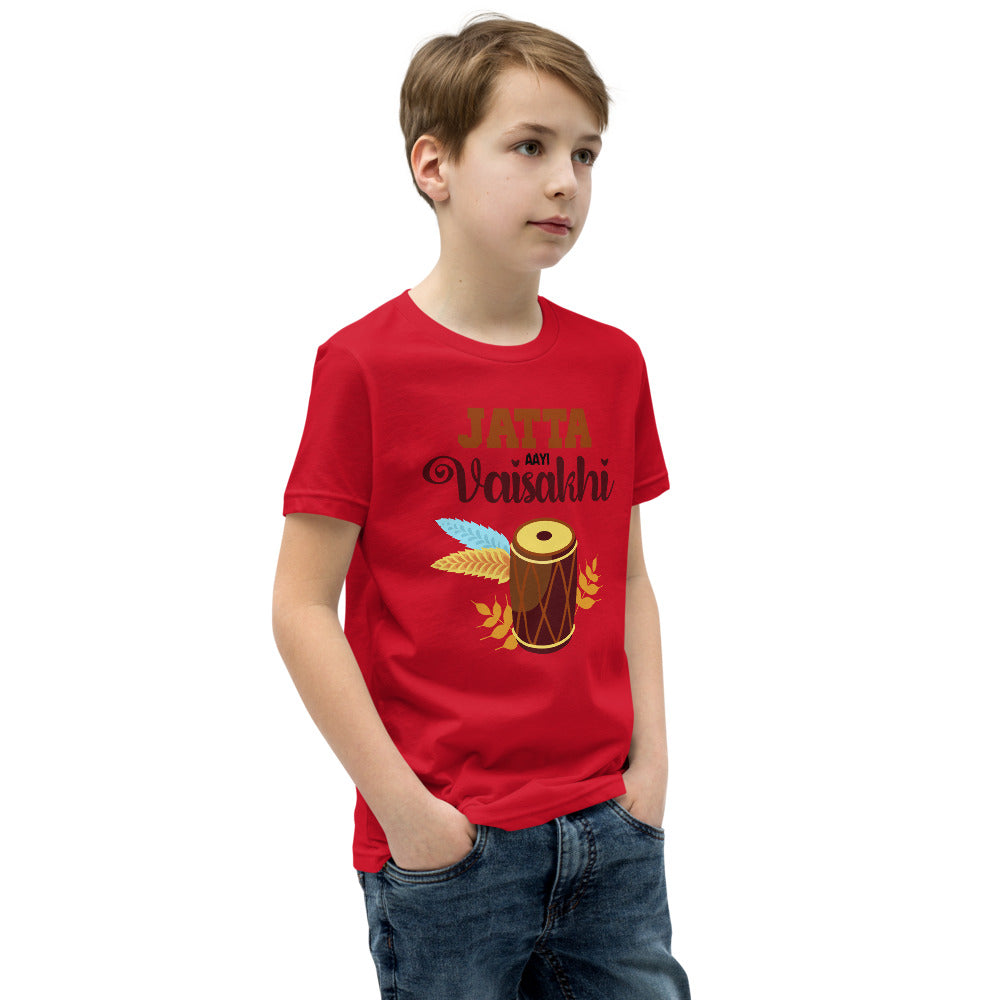 JATTA AAYI VAISAKHI - Youth Short Sleeve T-Shirt