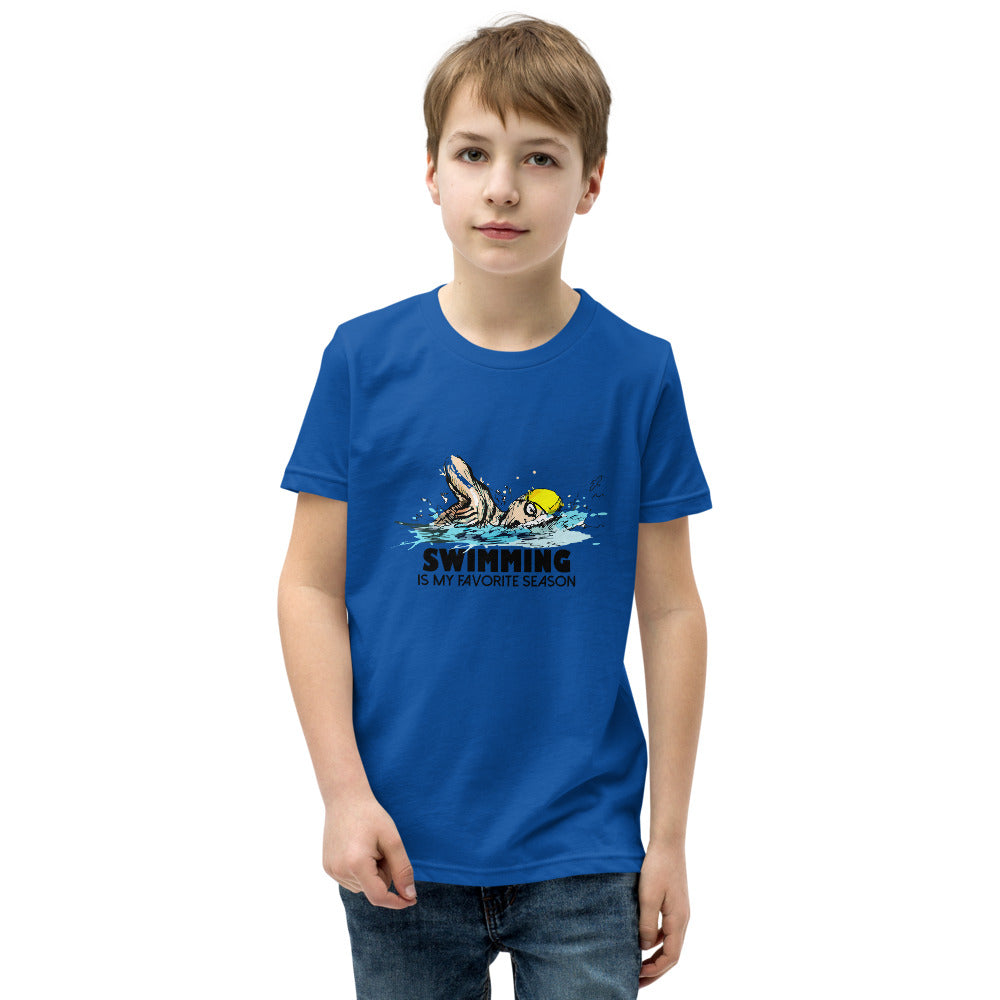 Swimming- Youth Short Sleeve T-Shirt