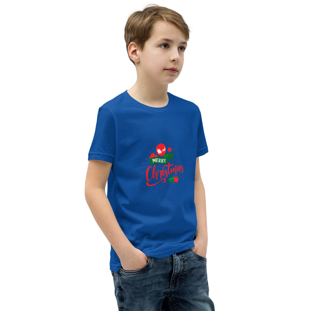 Merry Christmas- Youth Short Sleeve T-Shirt