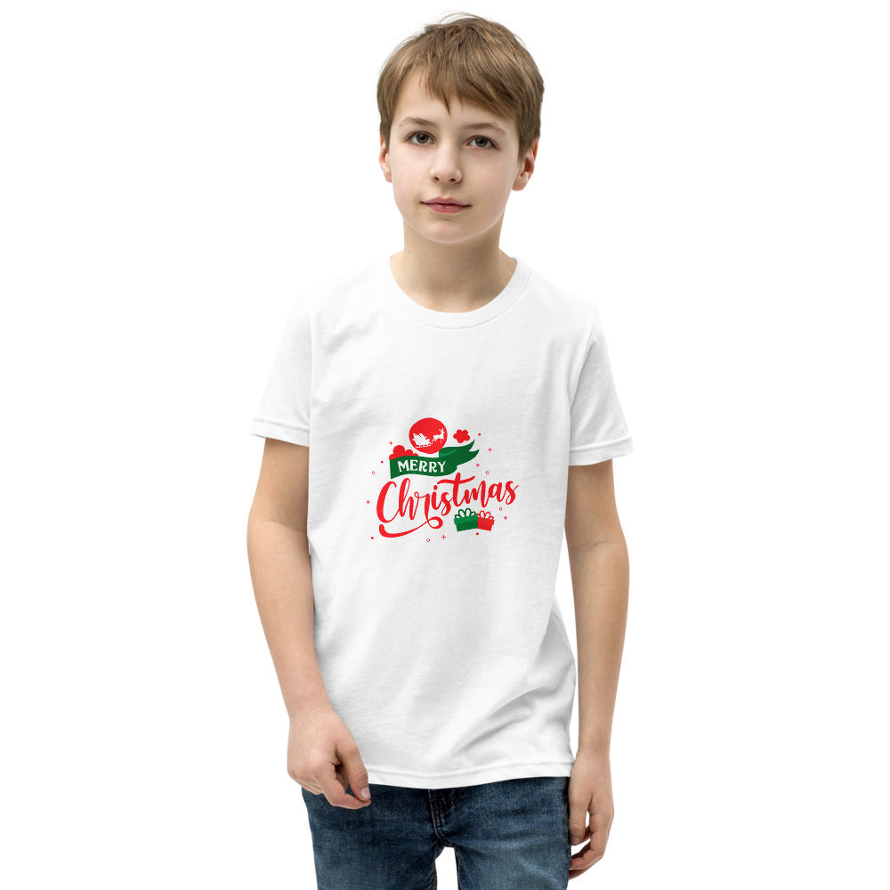 Merry Christmas- Youth Short Sleeve T-Shirt