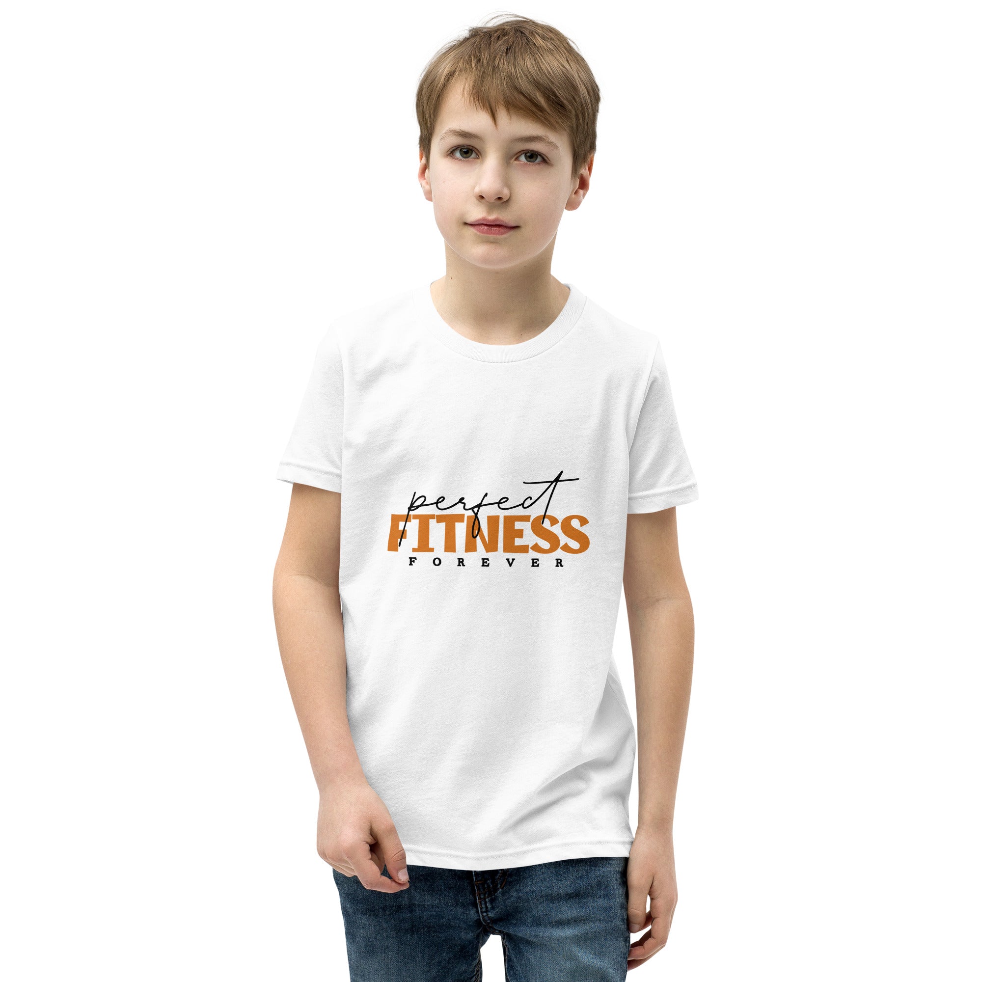 PERFECT FITNESS FOREVER - Youth Short Sleeve T-Shirt