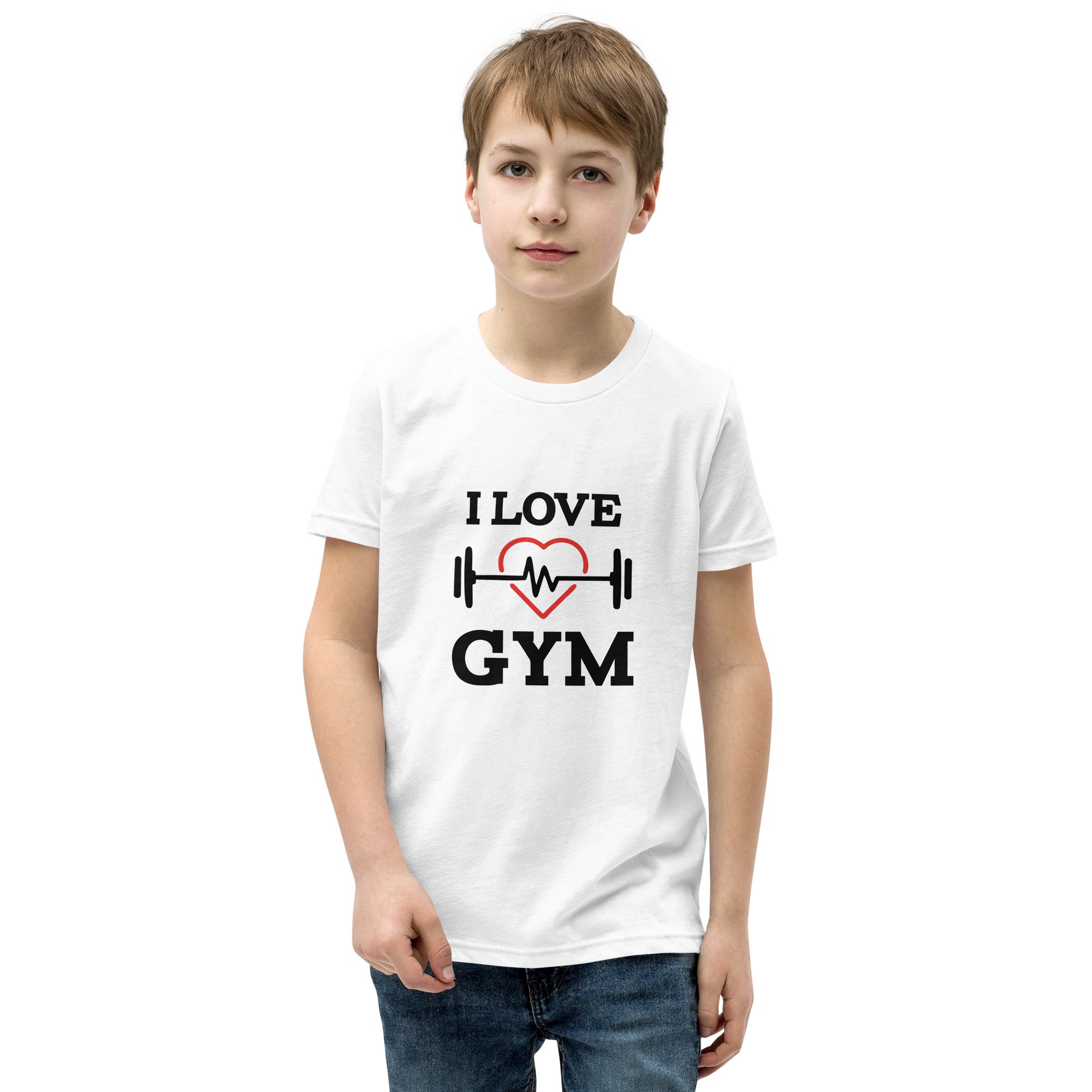 I LOVE GYM - Youth Short Sleeve T-Shirt
